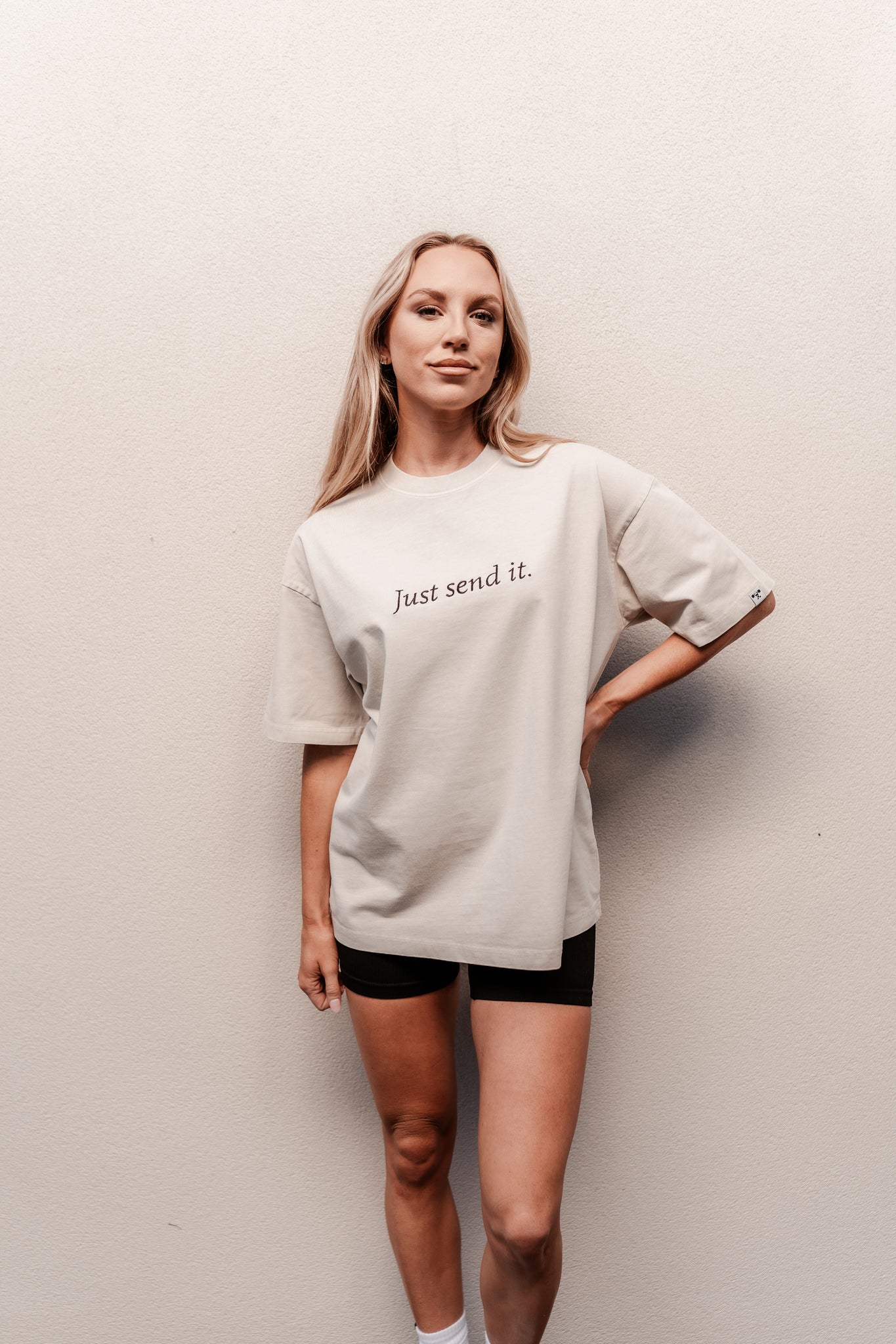 Just Send It Acid Tee - Mineral