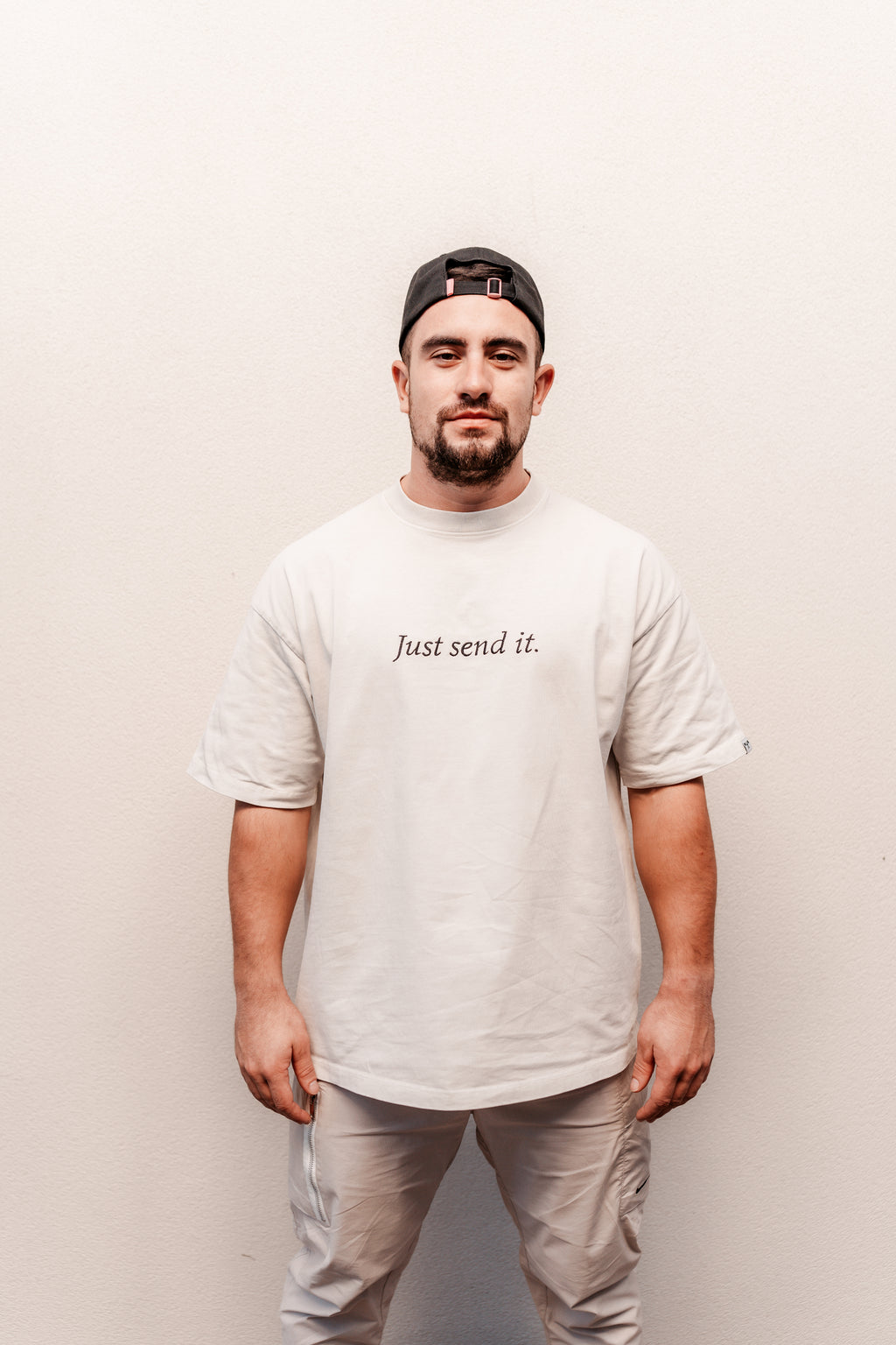 Just Send It Acid Tee - Mineral