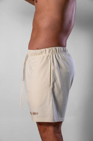 My Knees Hurt Shorts - Cream