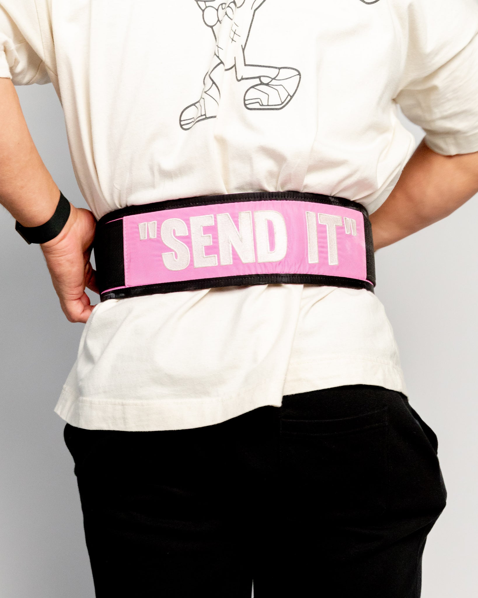 Candy Floss Hybrid Lifting Belt