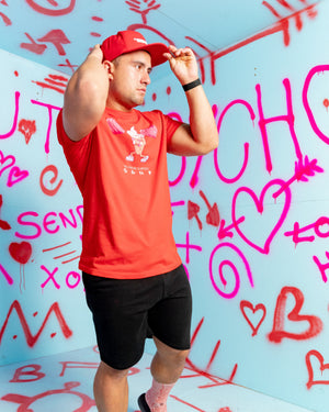 Crimson Big Friday Snapback Cap