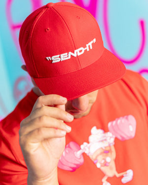 Crimson Big Friday Snapback Cap