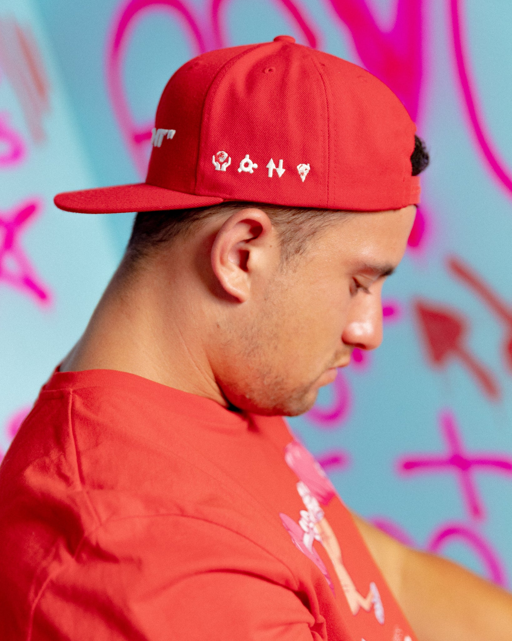 Crimson Big Friday Snapback Cap