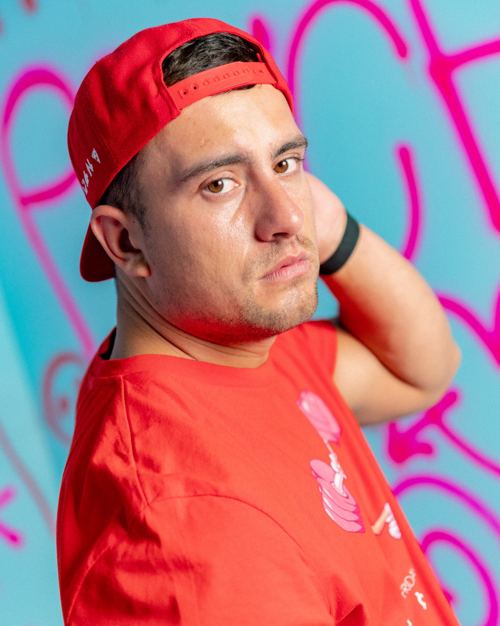Crimson Big Friday Snapback Cap
