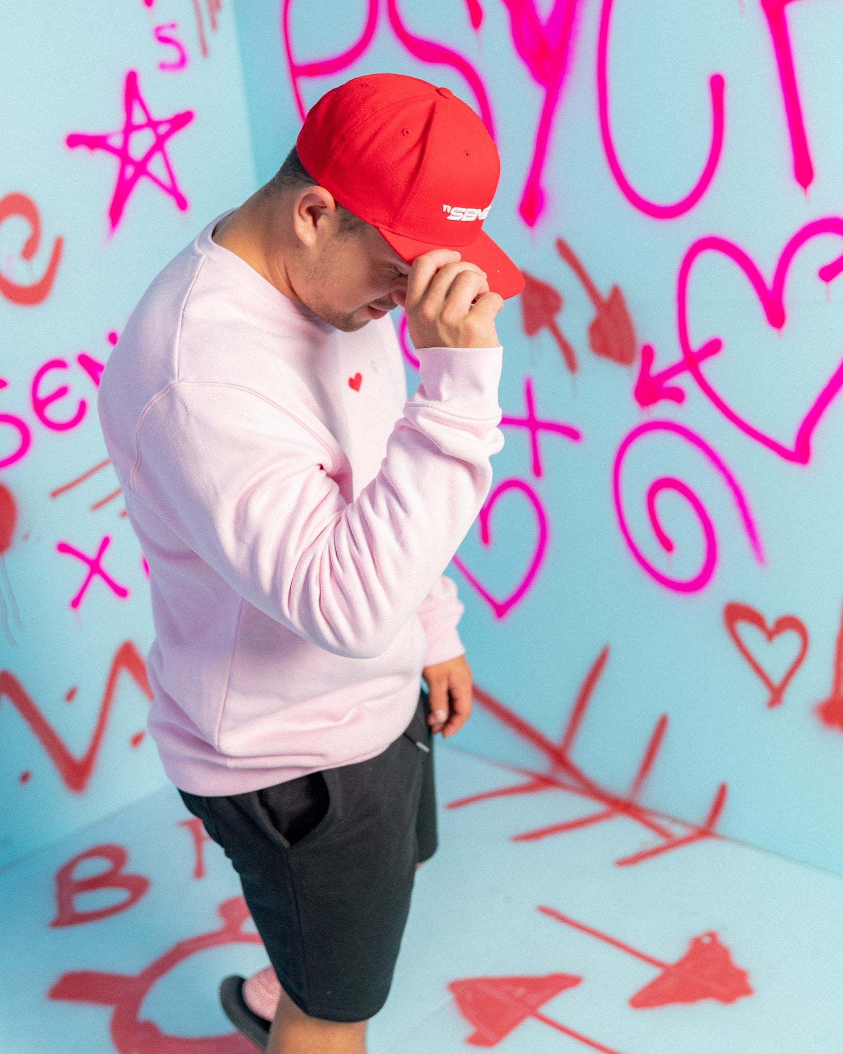 Crimson Big Friday Snapback Cap