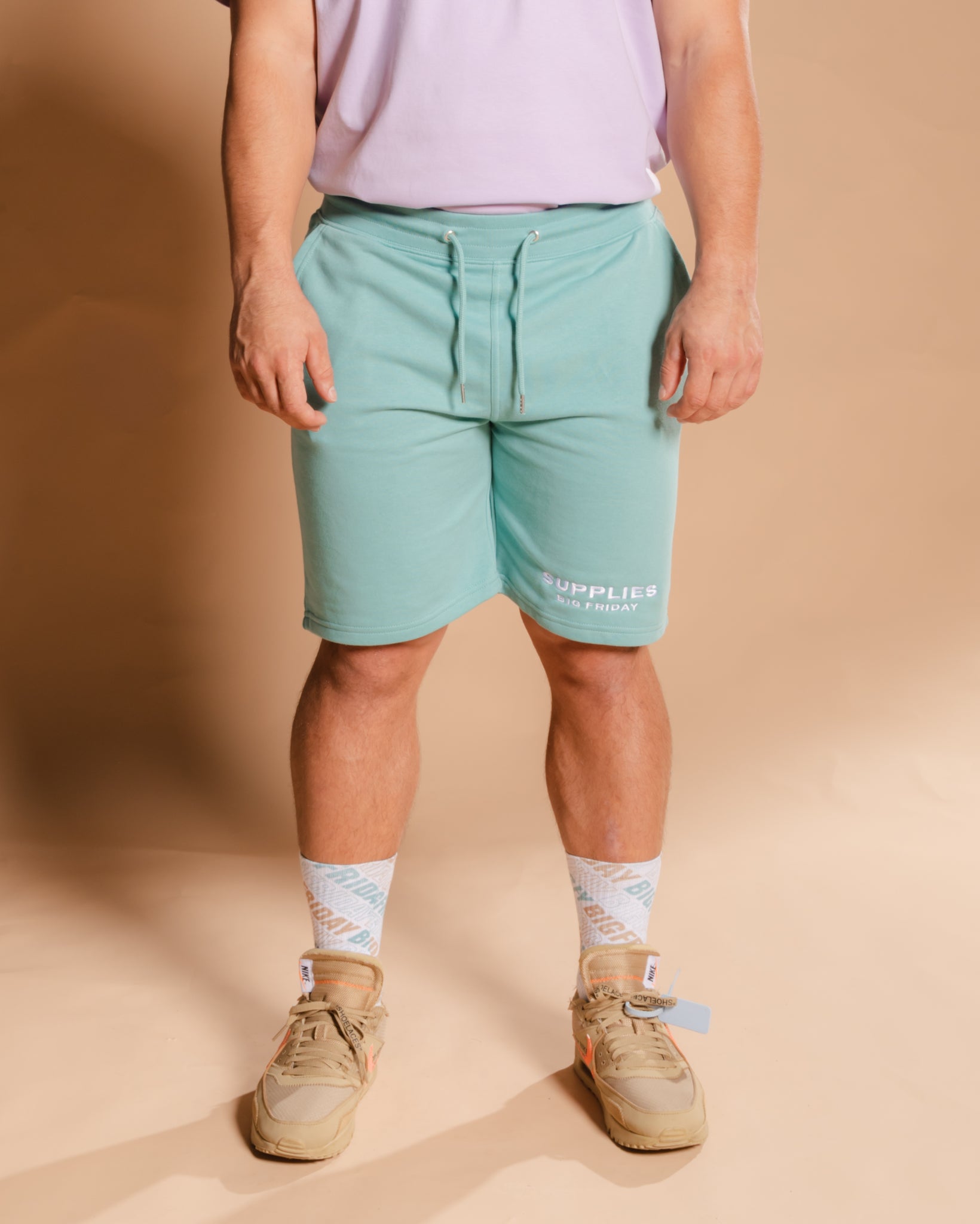 Teal Unisex Casuals Shorts
