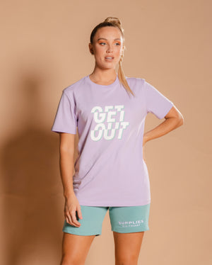 Lilac Getout Unisex Tee