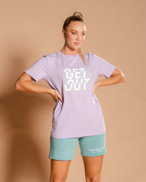 Lilac Getout Unisex Tee