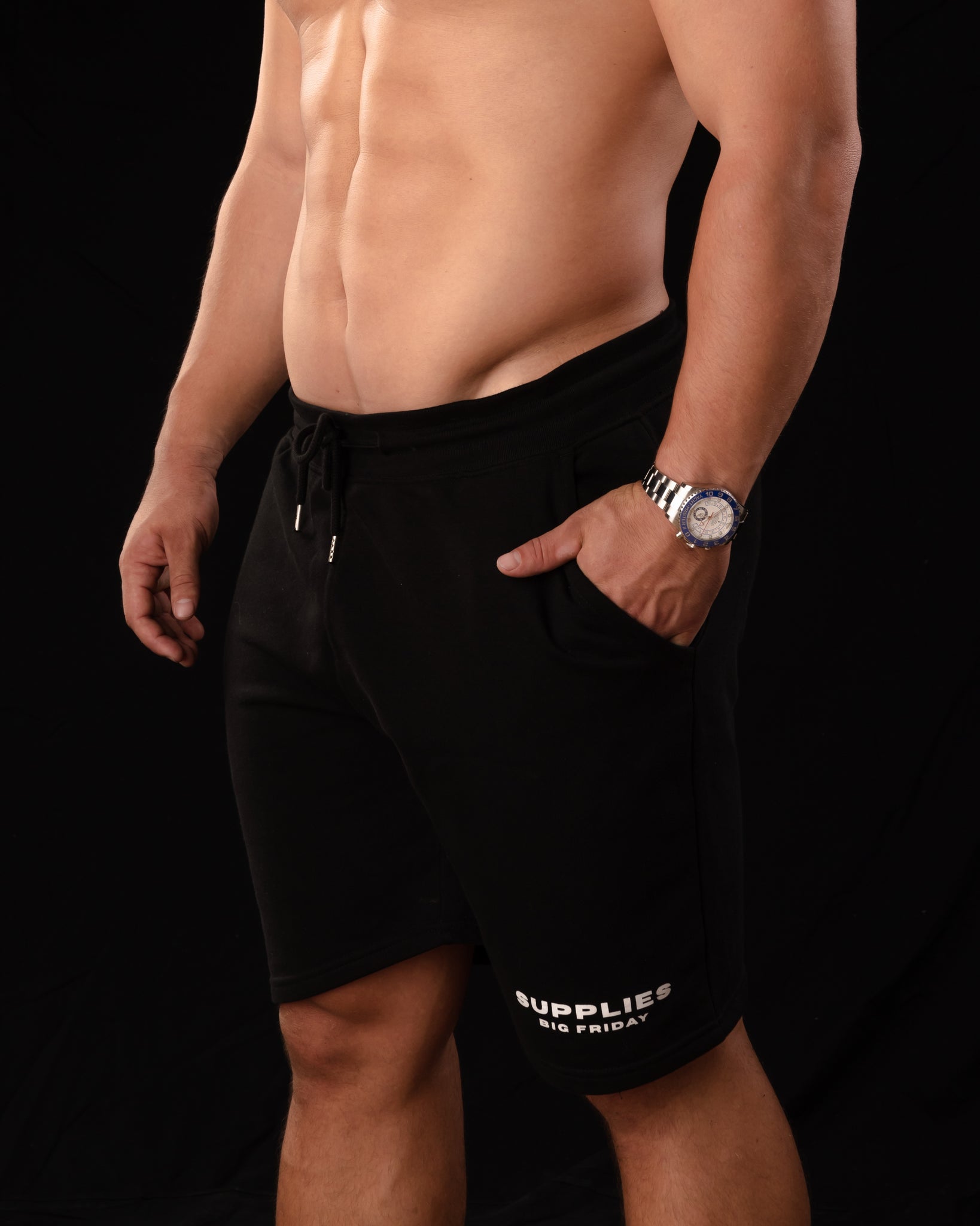 Blacked Out Unisex Casuals Shorts