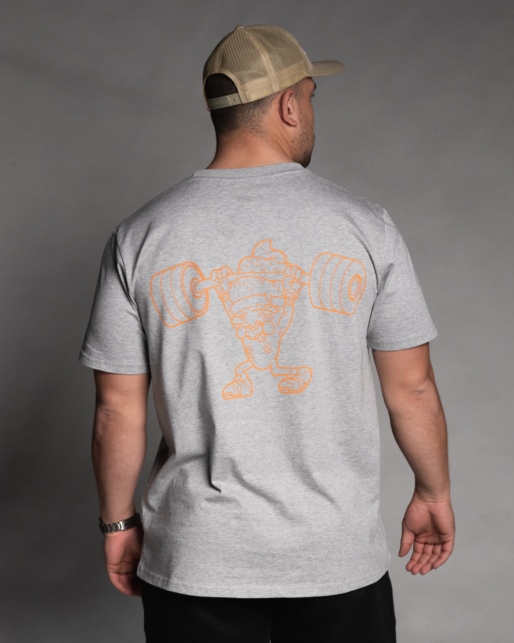 Supplies Range Grey/Orange Unisex Tee