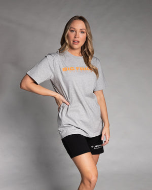 Supplies Range Grey/Orange Unisex Tee