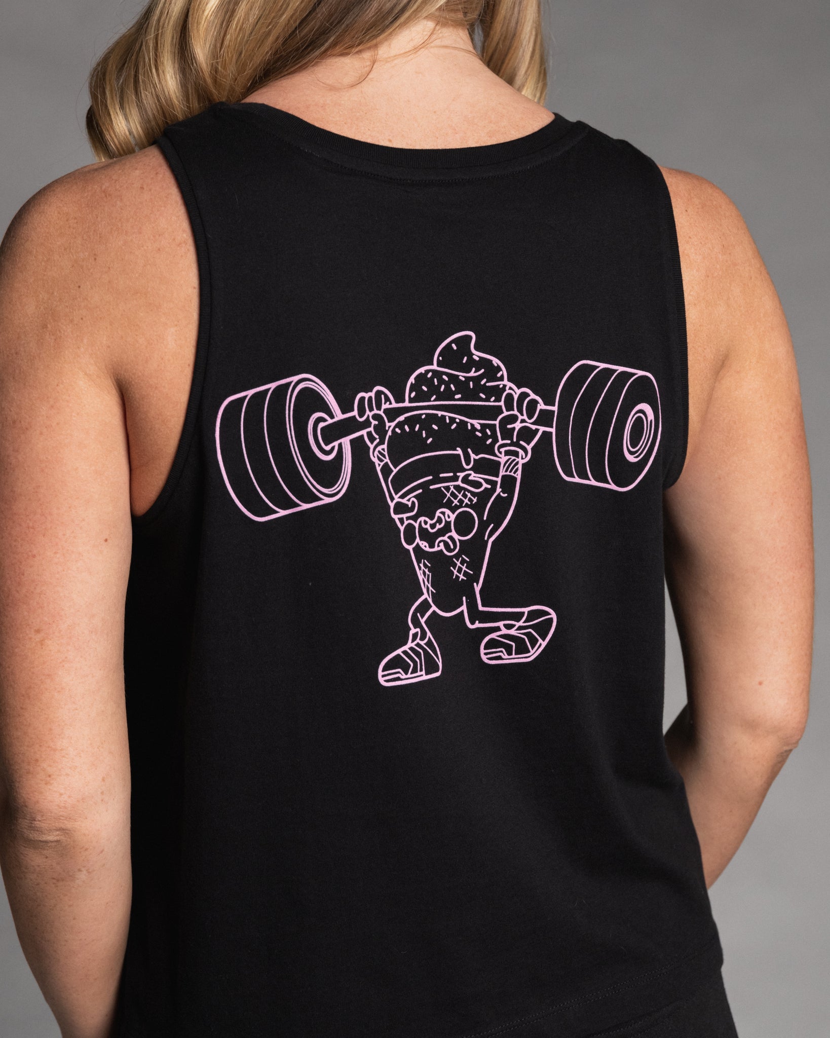 Supplies Range Black/Pink Ladies Training Top