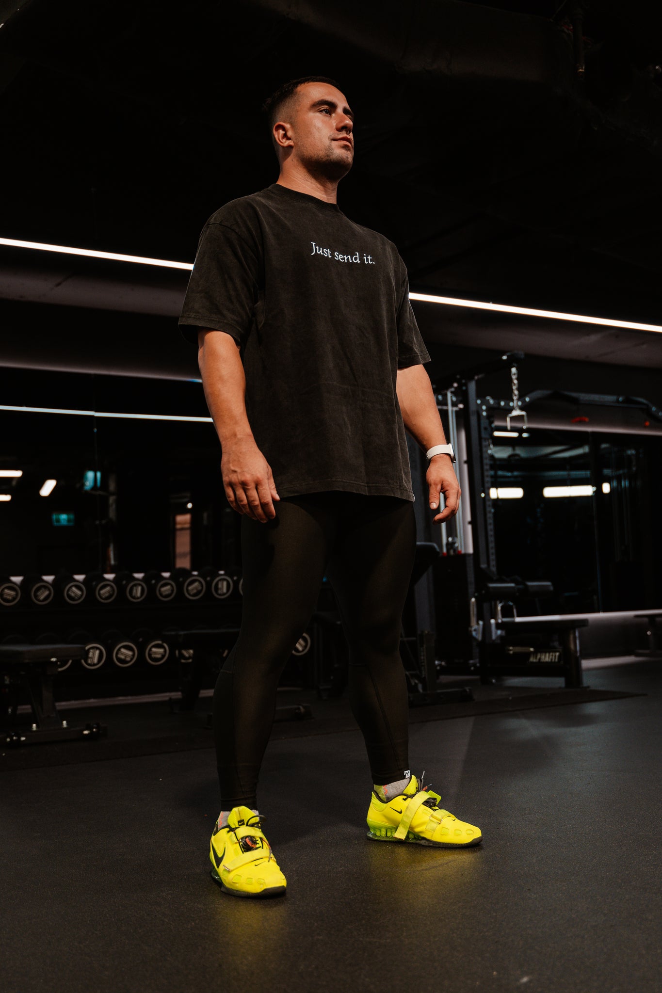 Men's Performance Leggings - Black / Black
