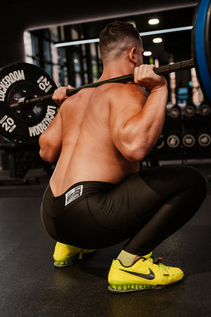 Men's Performance Leggings - Black / Black