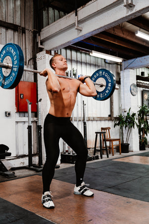 Men's Performance Leggings - Black / Black