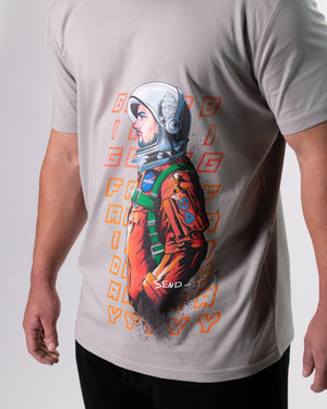 Spaceman Sonny Graphite Unisex Tee