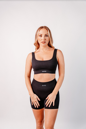 Ladies Athletic Bra - Black