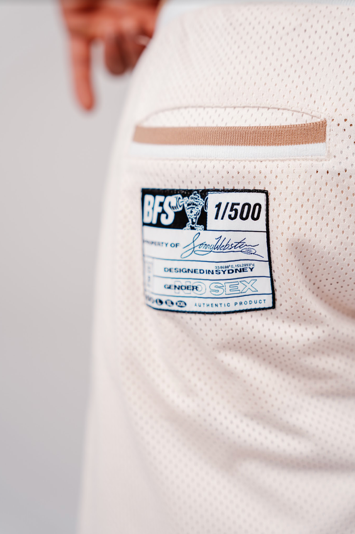 Unisex Baller Shorts - Cream