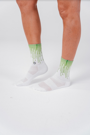 Baller Socks - Green/White