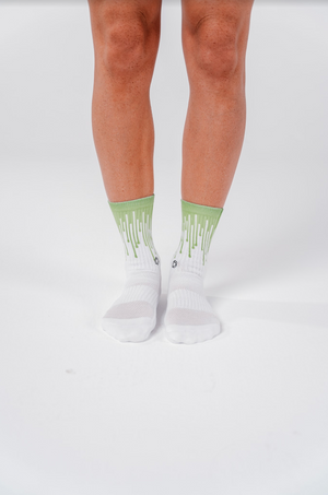Baller Socks - Green/White