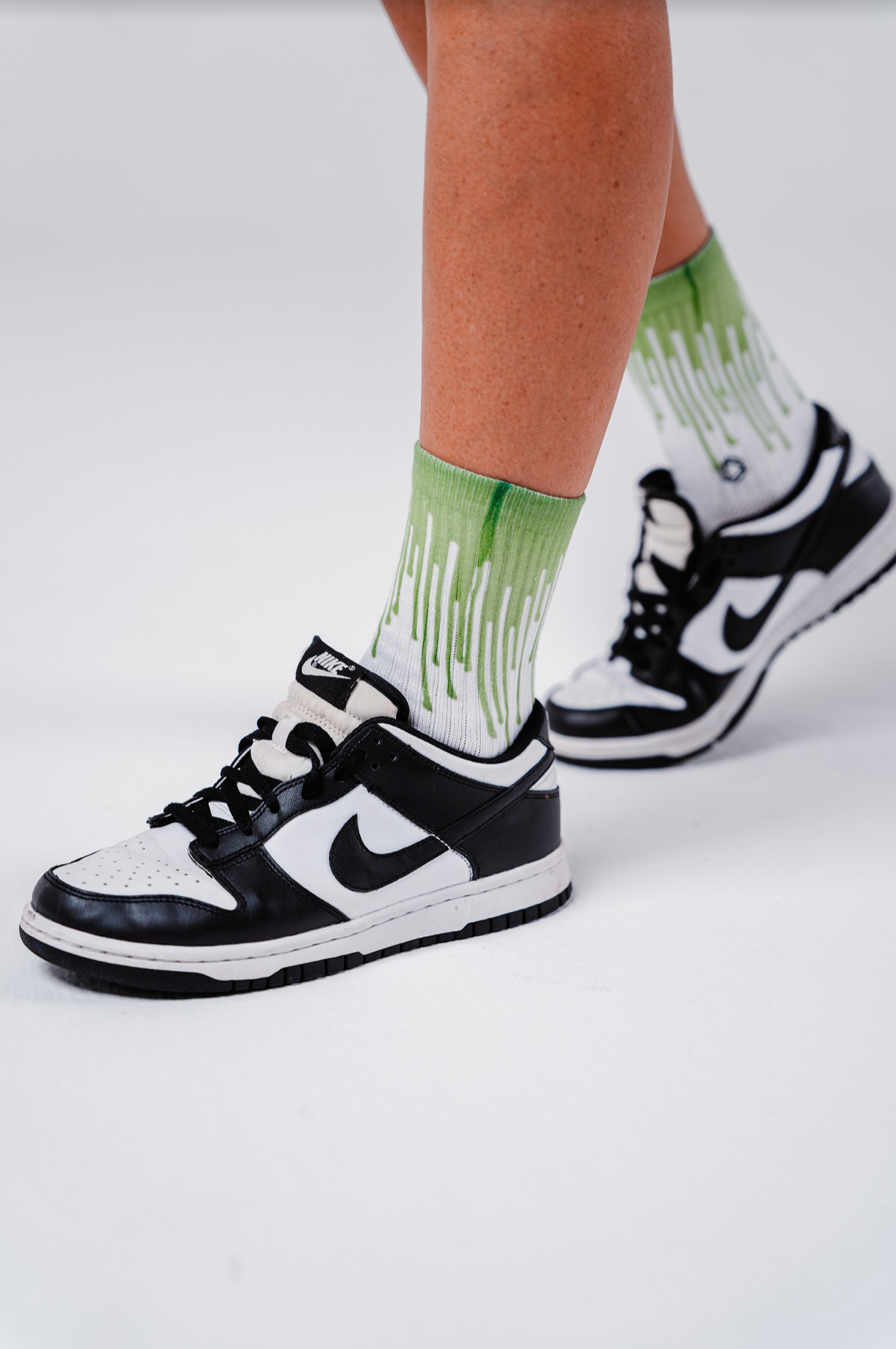 Baller Socks - Green/White