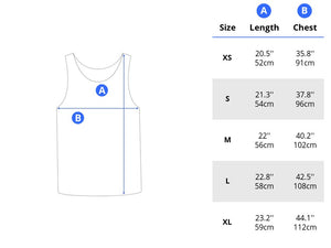 Blacked Out Distortion Ladies Tank