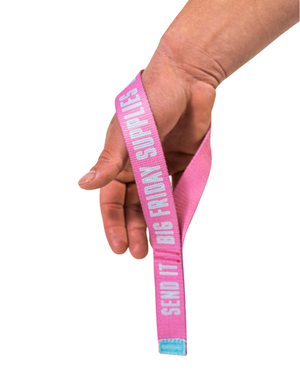 BFS Lifting Straps - Pink / Blue