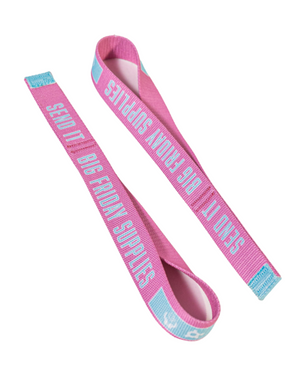 BFS Lifting Straps - Pink / Blue