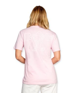 Chalk Pink Iconic Love Unisex Tee